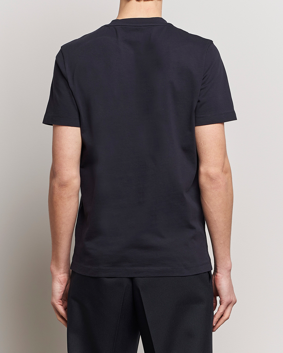 Homme | T-shirts | Moncler | Lettering Logo T-Shirt Navy