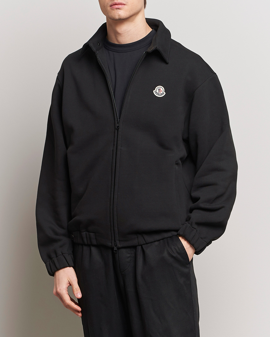 Moncler Full Zip Blouson Black - Acheter Moncler CareOfCarl.fr.