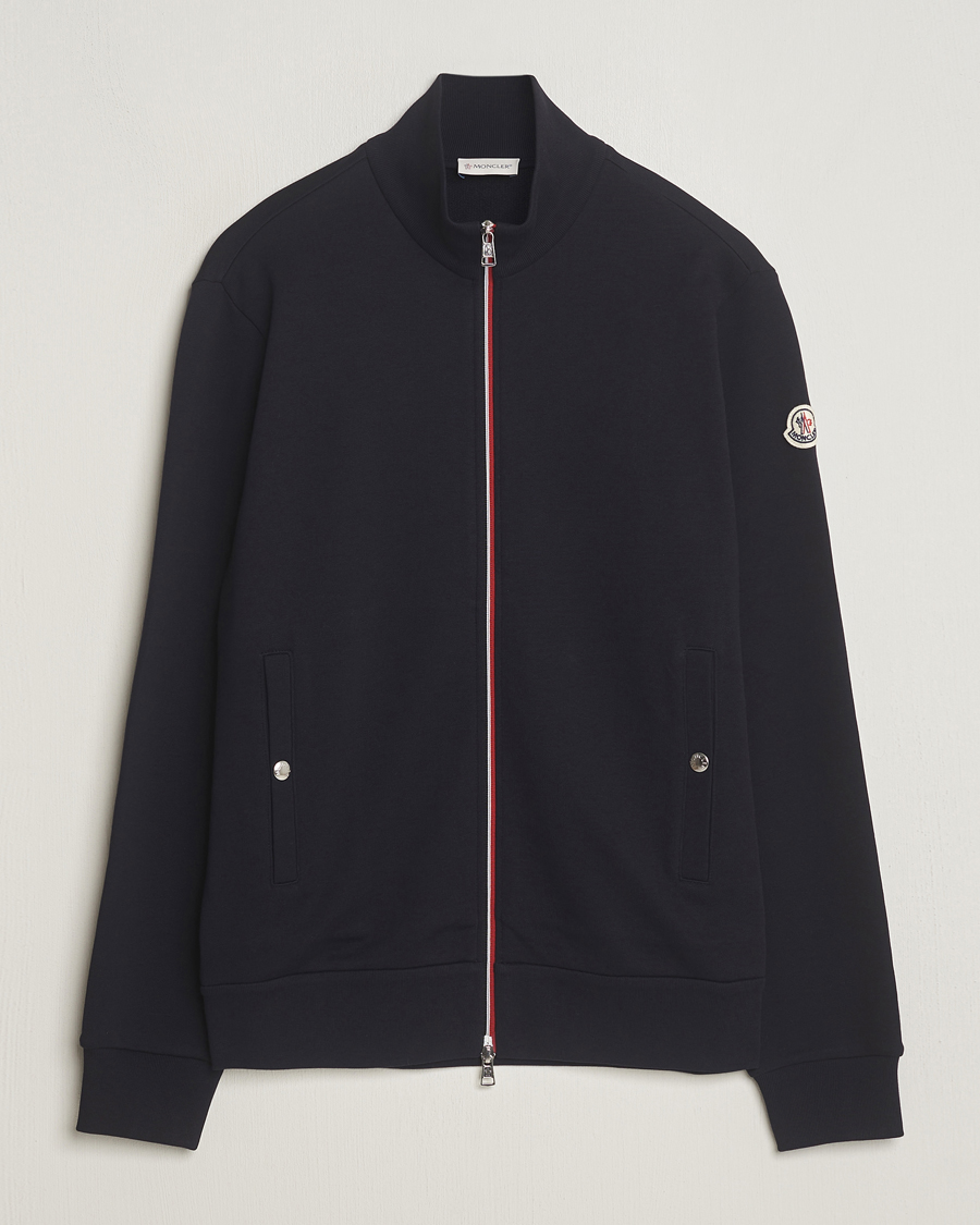 Homme | Pulls Et Tricots | Moncler | Full Zip Cardigan Navy