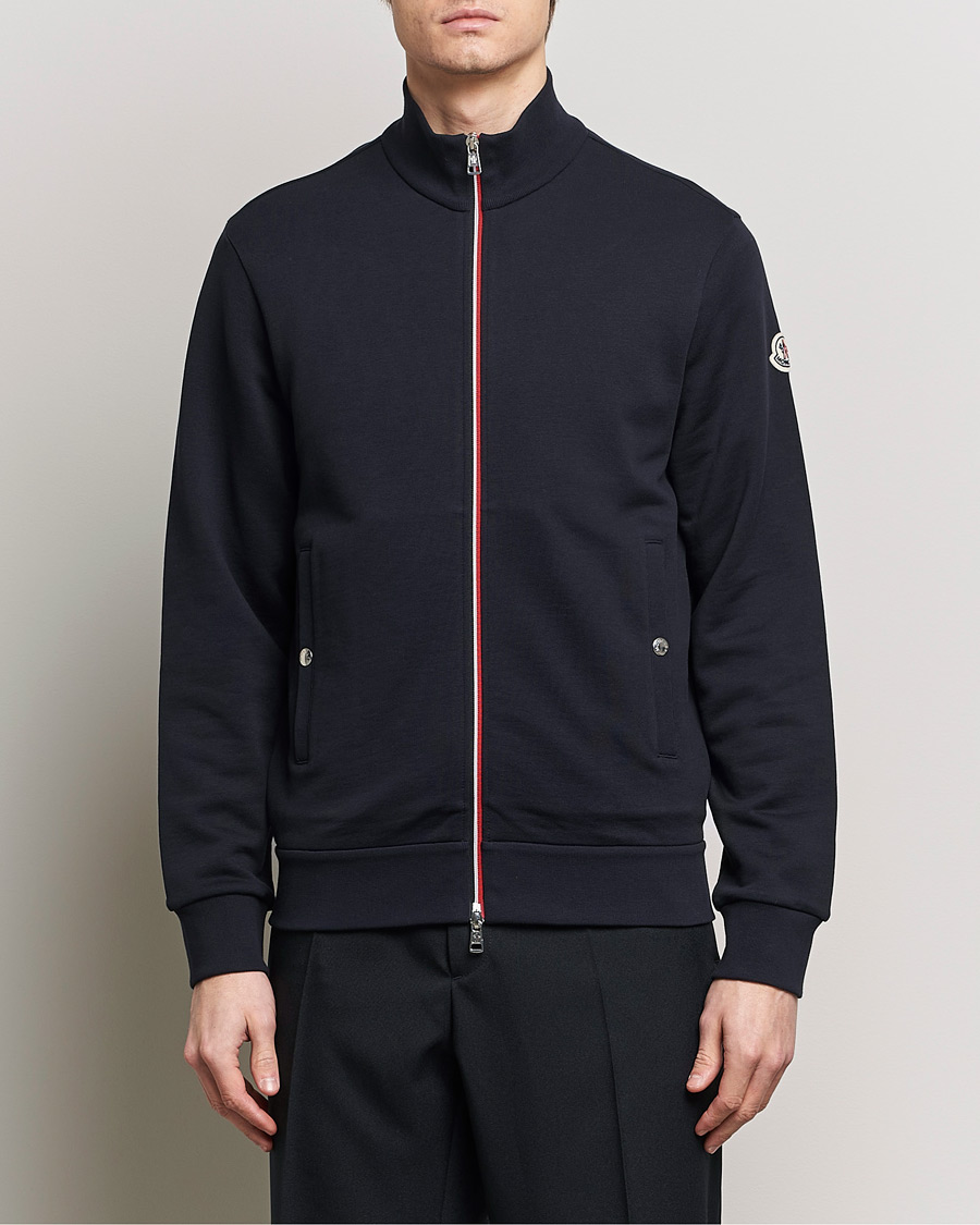 Homme | Pulls Et Tricots | Moncler | Full Zip Cardigan Navy