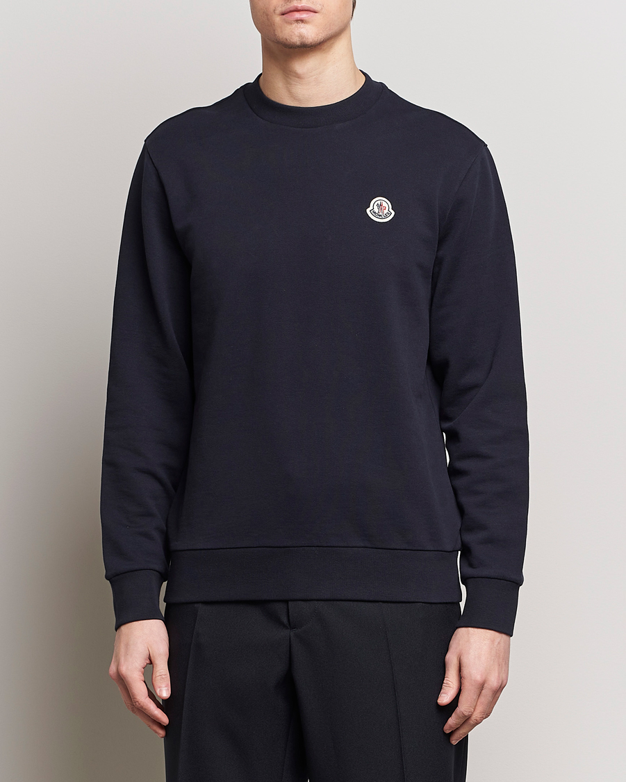 Homme | Moncler | Moncler | Logo Sweatshirt Navy