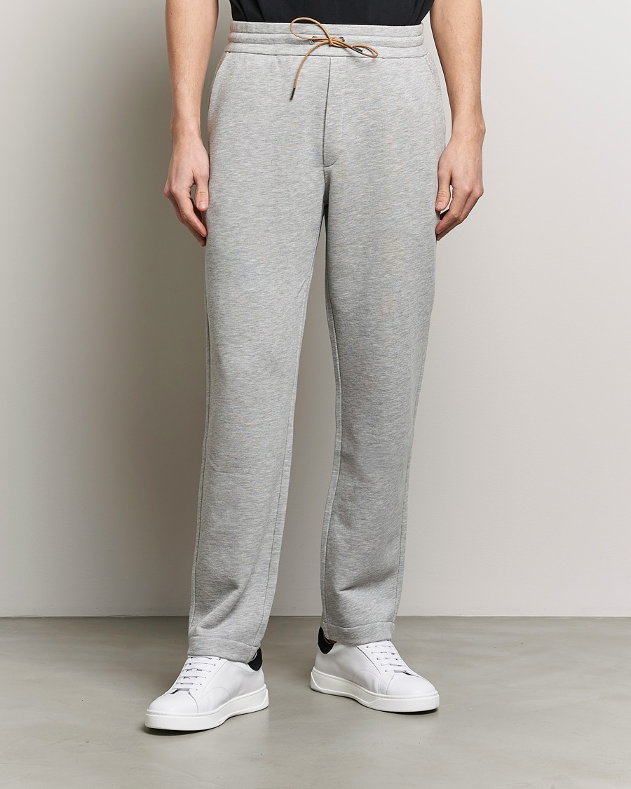 Homme | Pantalons | Moncler | Cotton Sweatpants Light Grey