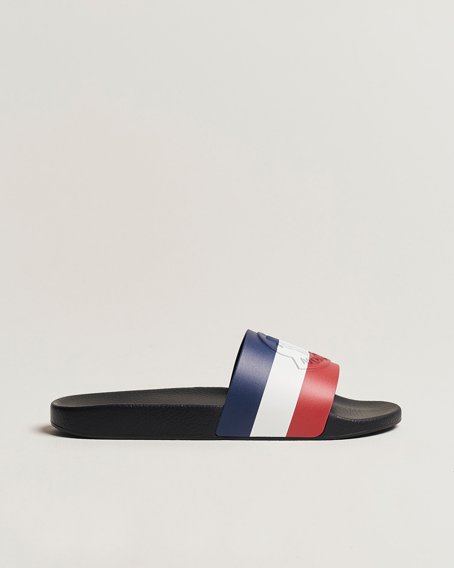 Homme | Moncler Basile Slides Black | Moncler | Basile Slides Black