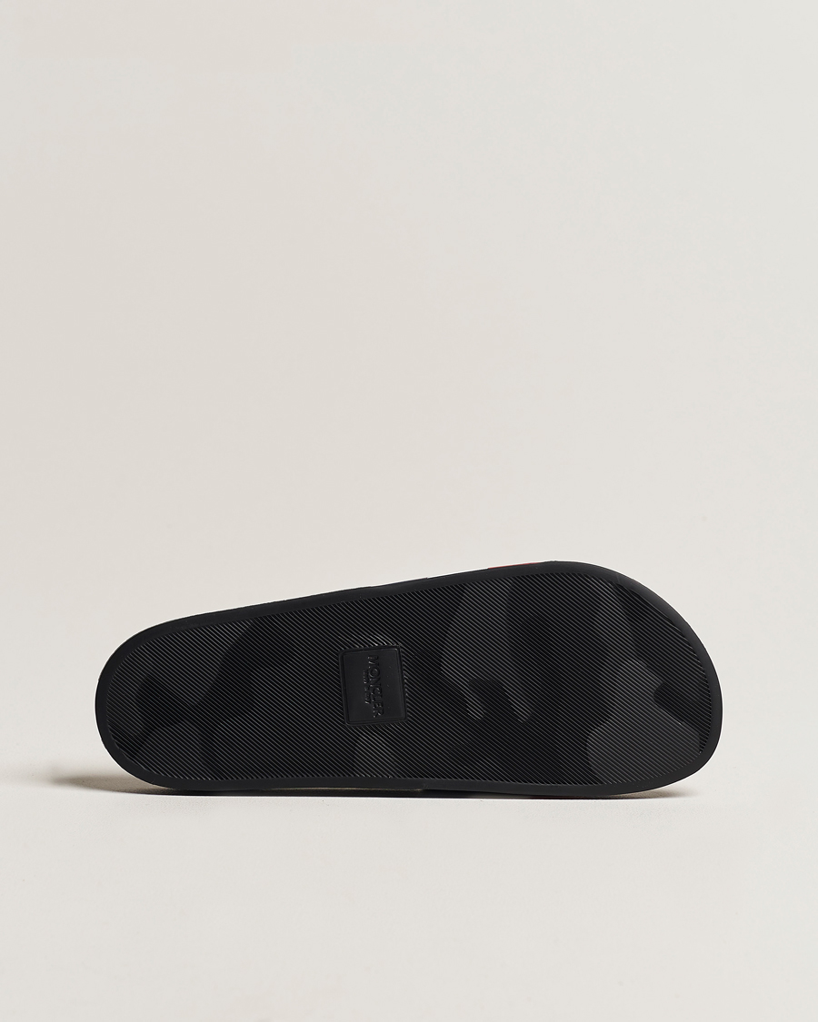Homme | Moncler Basile Slides Black | Moncler | Basile Slides Black