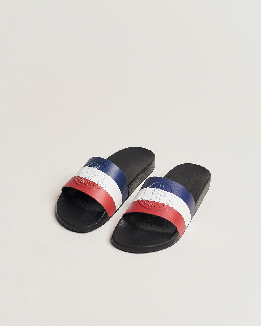Homme | Moncler Basile Slides Black | Moncler | Basile Slides Black