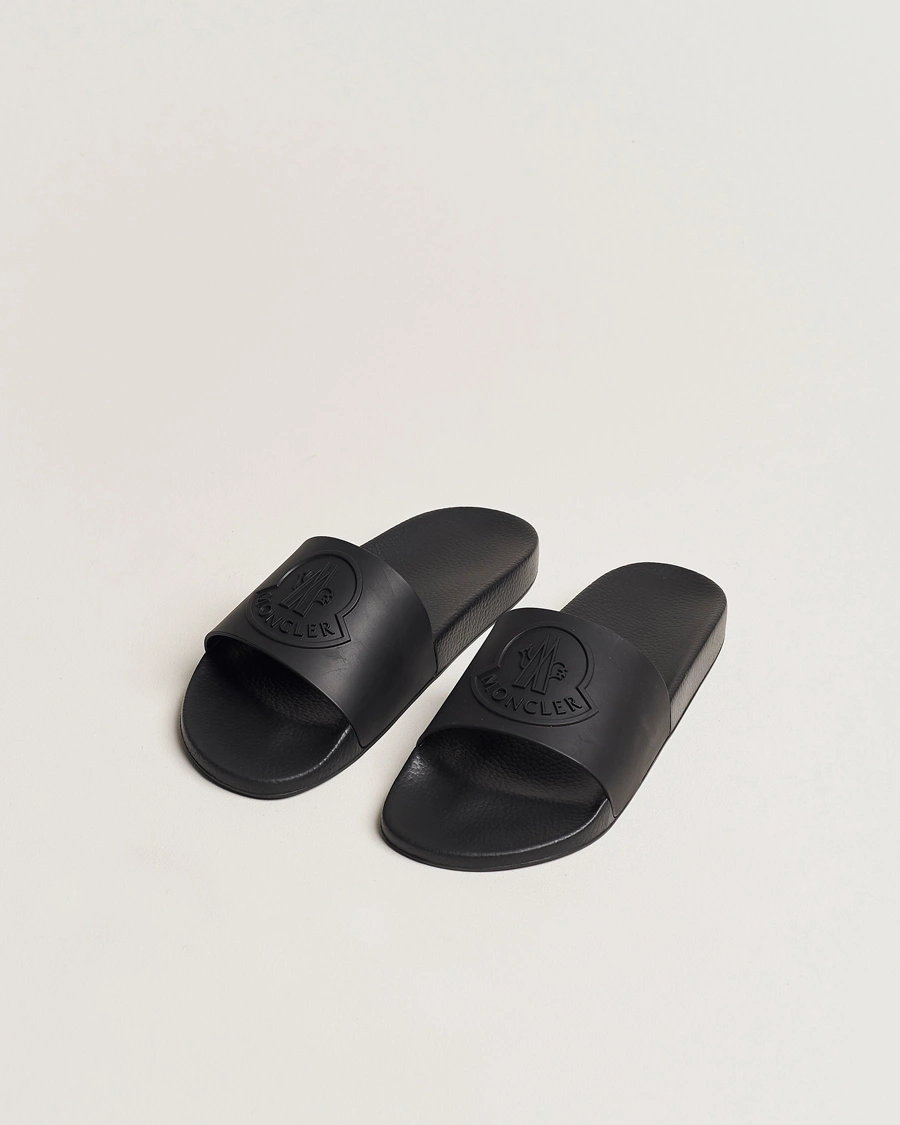 Homme | Chaussures | Moncler | Basile Slides All Black