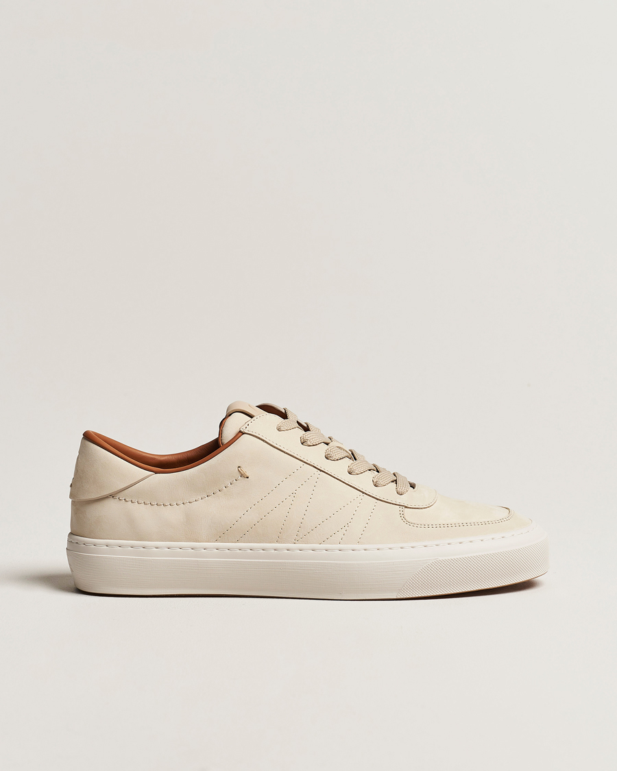 Homme | Moncler Monclub Low Sneakers Off White | Moncler | Monclub Low Sneakers Off White