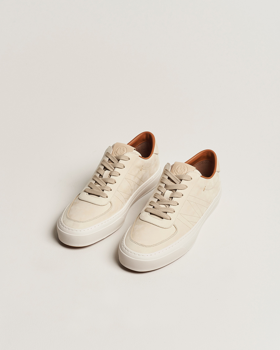 Homme | Luxury Brands | Moncler | Monclub Low Sneakers Off White
