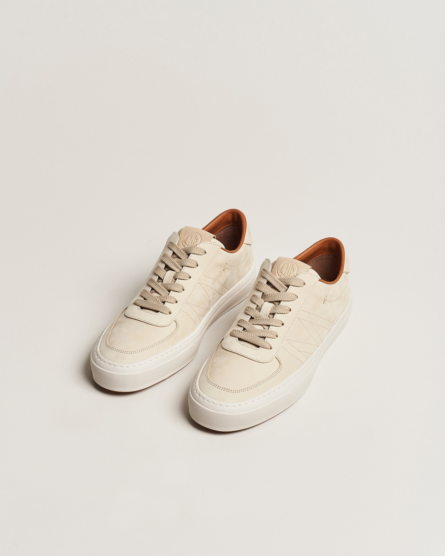 Homme | Moncler Monclub Low Sneakers Off White | Moncler | Monclub Low Sneakers Off White