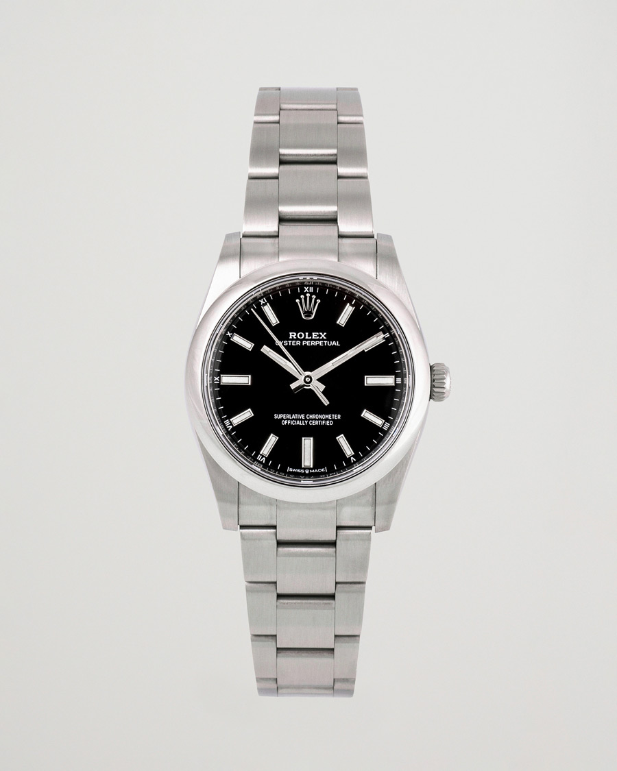 Homme | Rolex Pre-Owned Oyster Perpetual 124200 Silver | Rolex Pre-Owned | Oyster Perpetual 124200 Silver