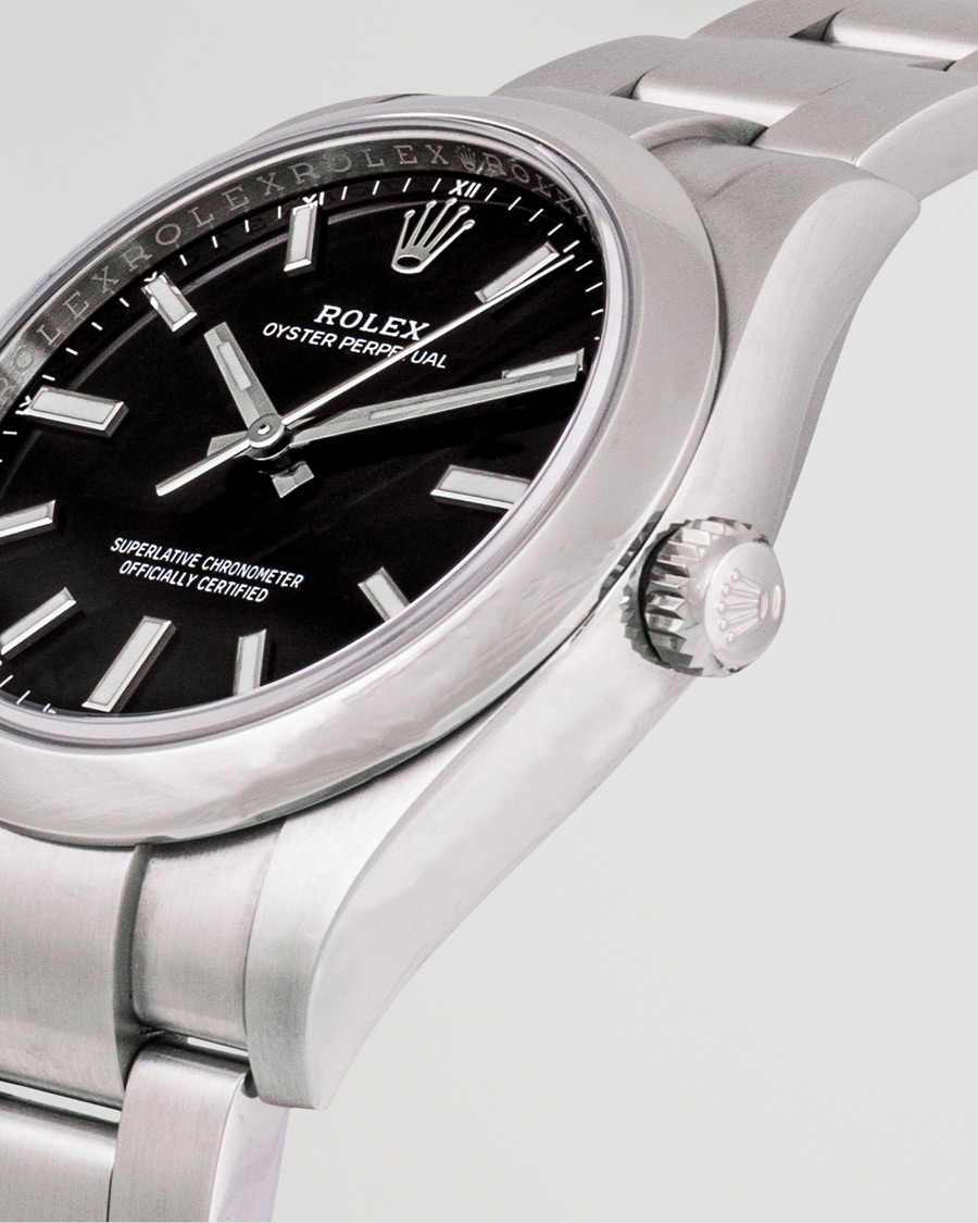 Homme | Rolex Pre-Owned Oyster Perpetual 124200 Silver | Rolex Pre-Owned | Oyster Perpetual 124200 Silver