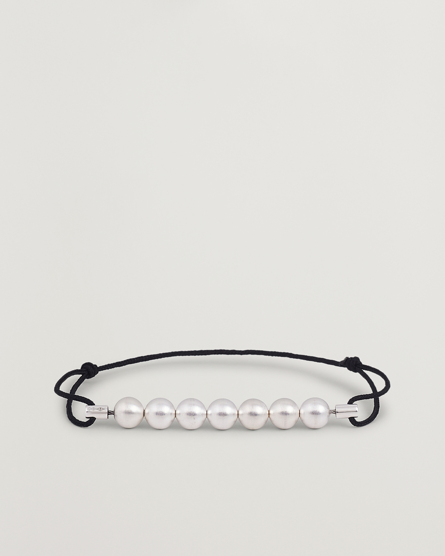 Homme | LE GRAMME 7 Beads Cord Braclet Sterling Silver 13g | LE GRAMME | 7 Beads Cord Braclet Sterling Silver 13g