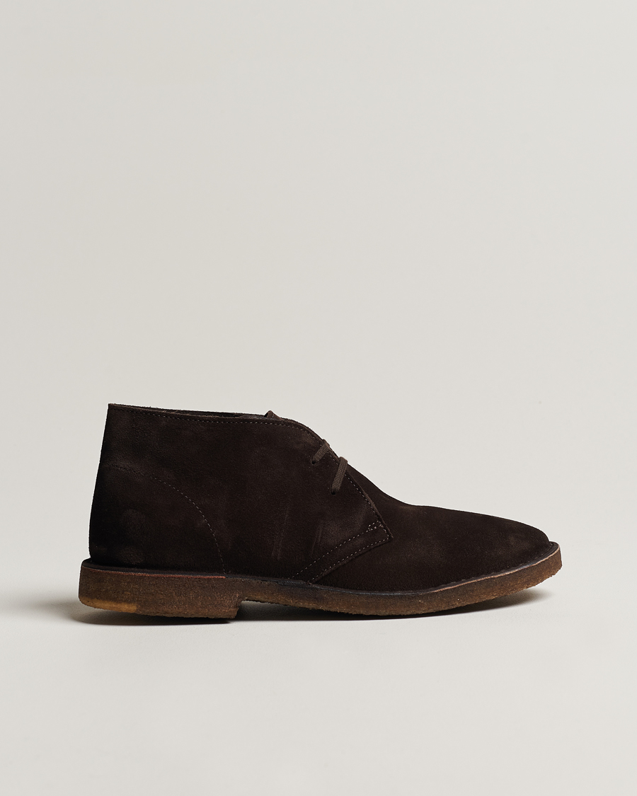 Homme | Astorflex Montflex Chukka Boots Dark Brown Suede | Astorflex | Montflex Chukka Boots Dark Brown Suede