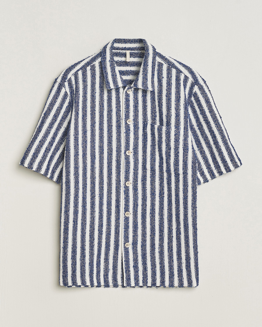 Homme | Chemises | Sunflower | Spacey Shirt Navy Stripe