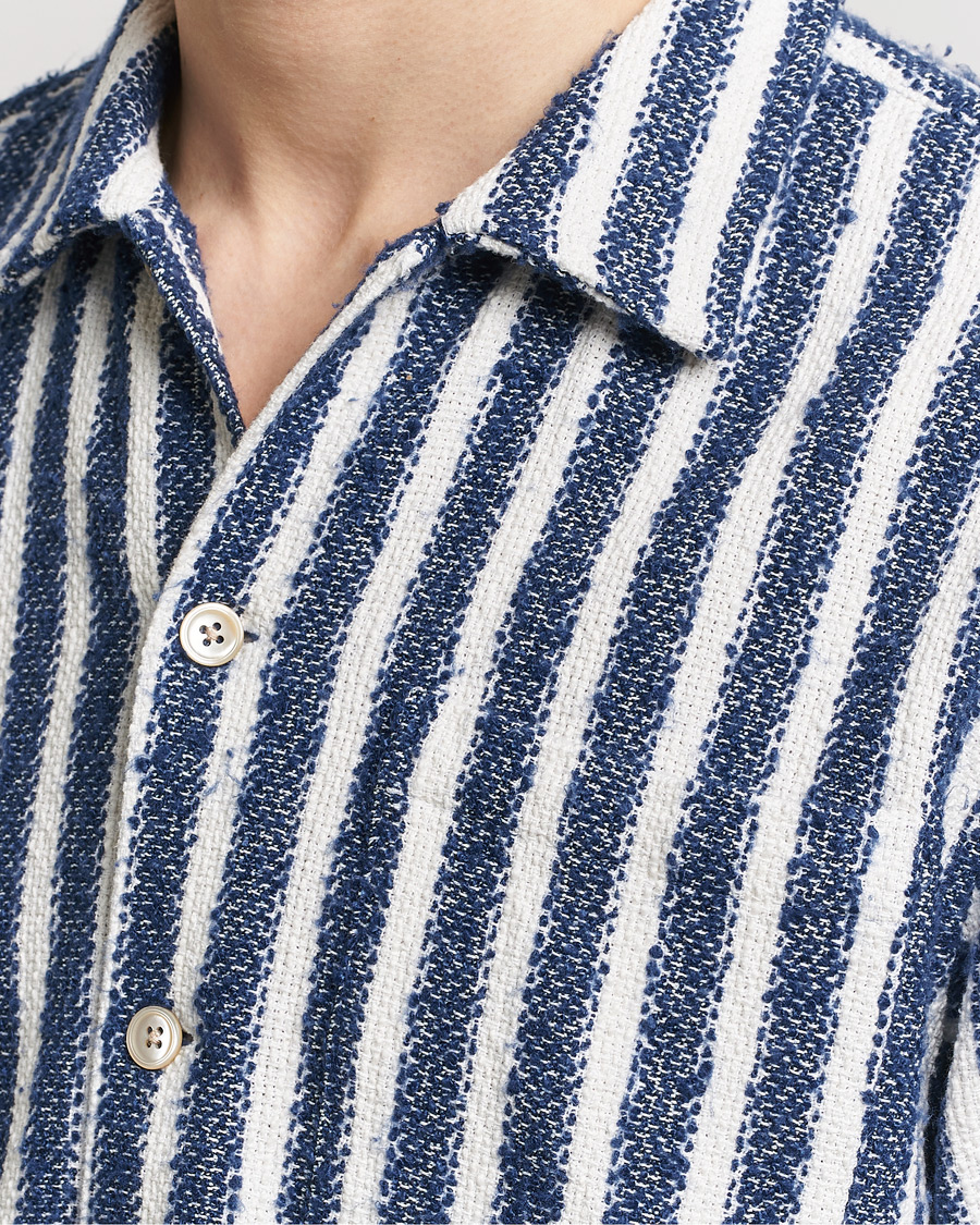 Homme | Chemises | Sunflower | Spacey Shirt Navy Stripe