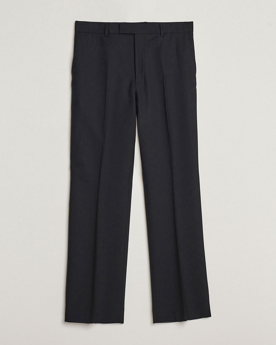 Homme | Pantalons | Sunflower | Straight Wool Trousers Black
