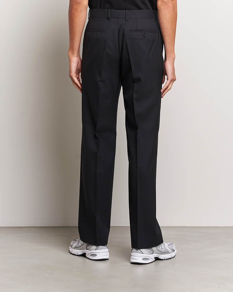 Homme | Pantalons | Sunflower | Straight Wool Trousers Black
