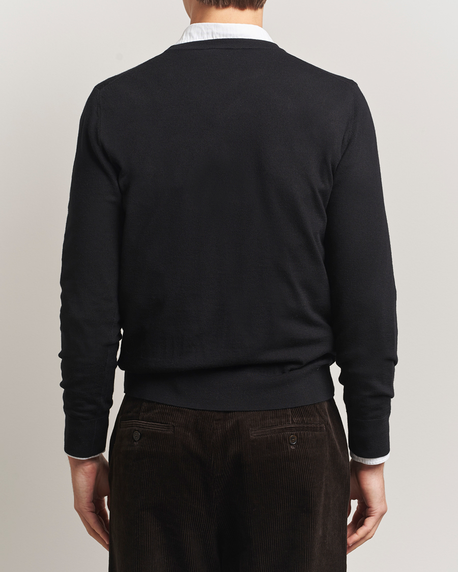 Homme | Pulls Et Tricots | Filippa K | Merino Round Neck Sweater Black