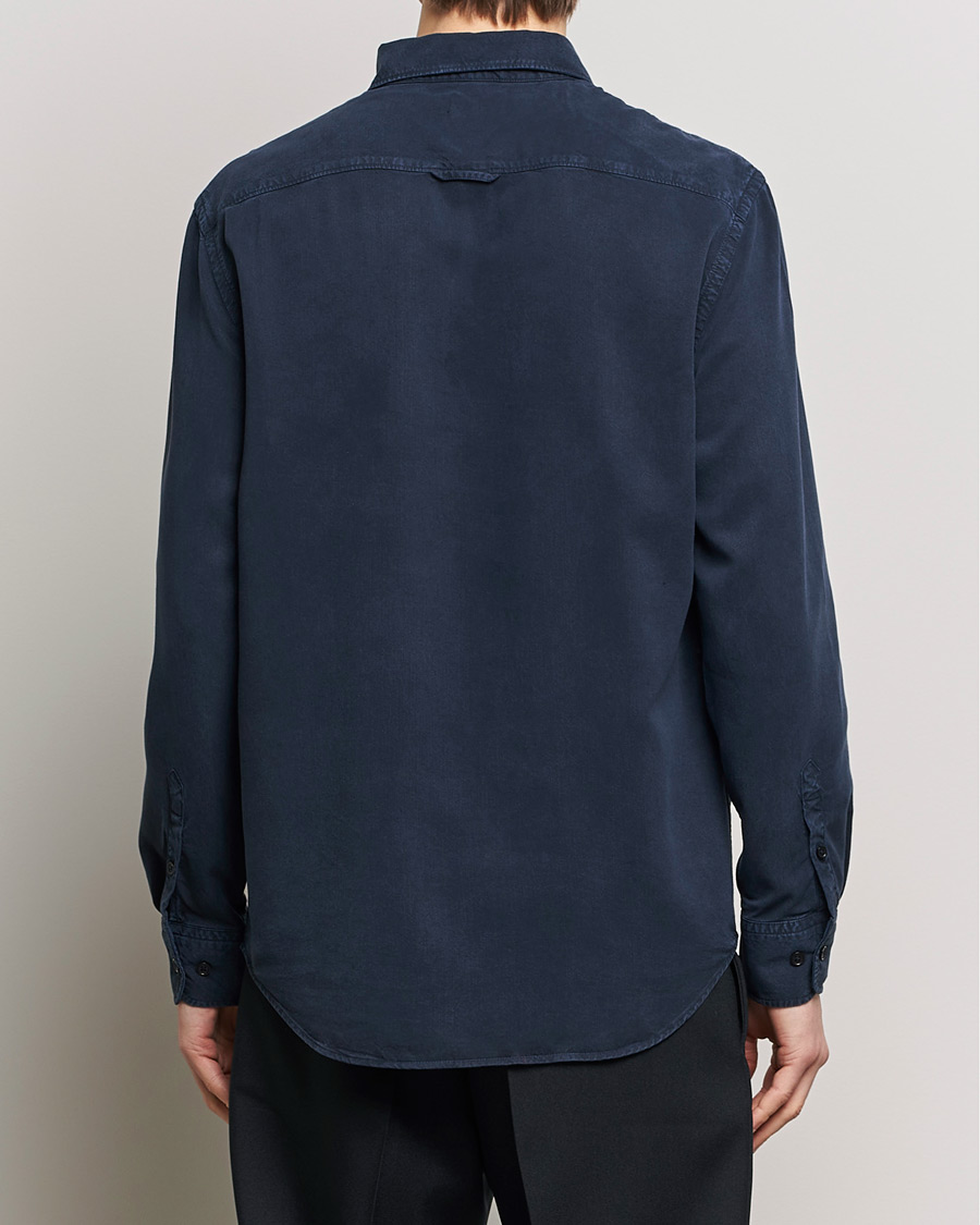 Homme | Chemises | Filippa K | Zachary Lyocell Shirt Navy