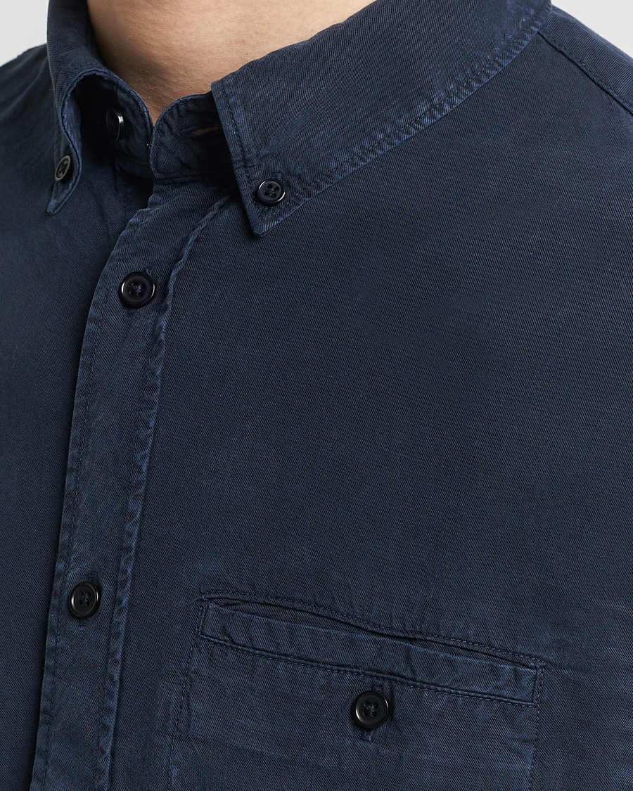 Homme | Chemises | Filippa K | Zachary Lyocell Shirt Navy