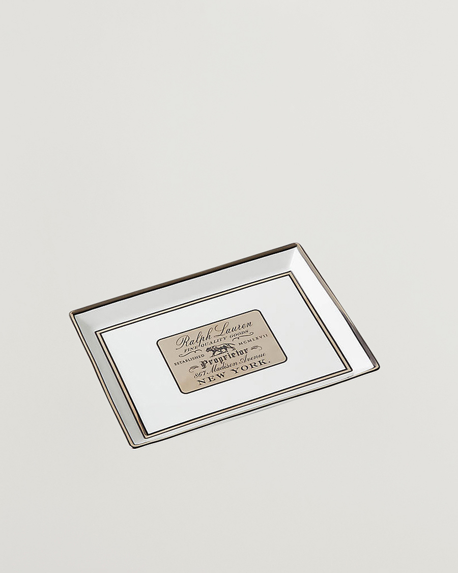 Homme | Ralph Lauren Home Wincott Change Tray White | Ralph Lauren Home | Wincott Change Tray White