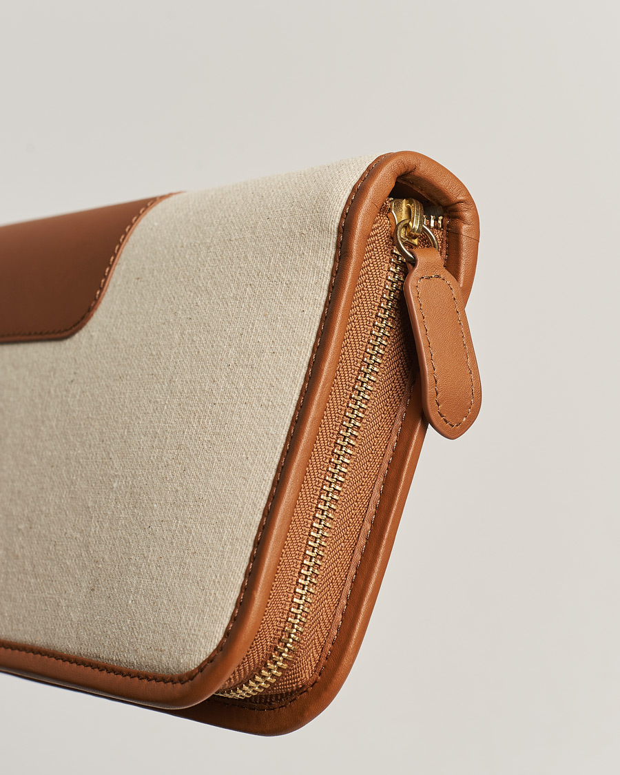 Homme | Ralph Lauren Home Garrett Leather Tie Case Brown | Ralph Lauren Home | Garrett Leather Tie Case Brown