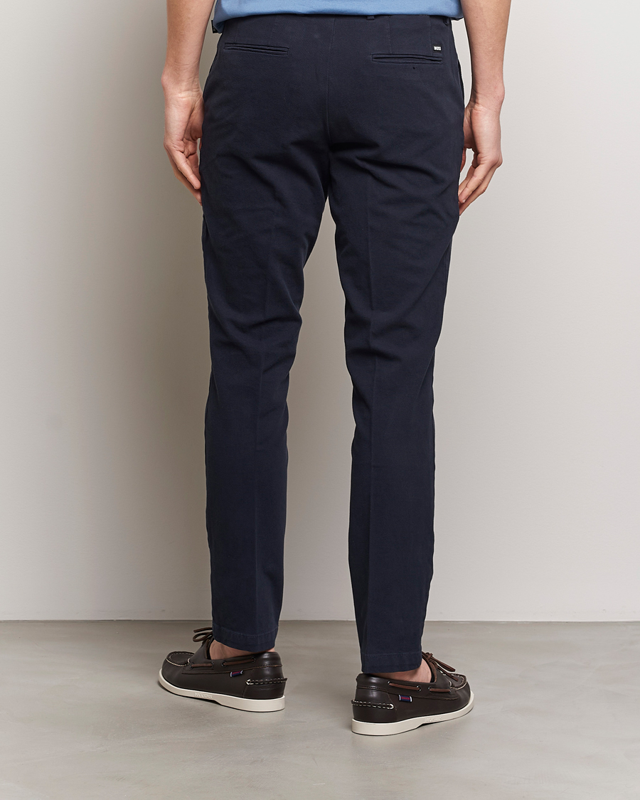 Homme | Pantalons | BOSS BLACK | Kaito1 Cotton Chinos Dark Blue