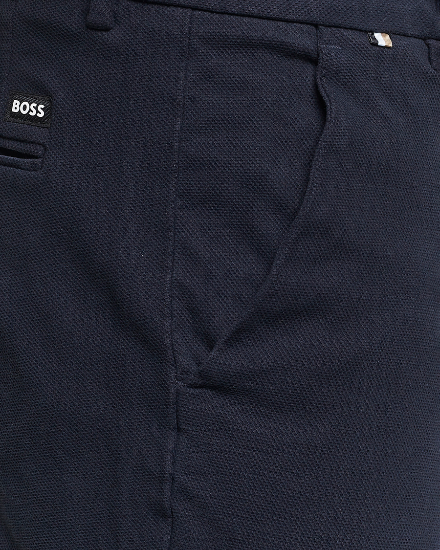 Homme | Pantalons | BOSS BLACK | Kaito1 Cotton Chinos Dark Blue