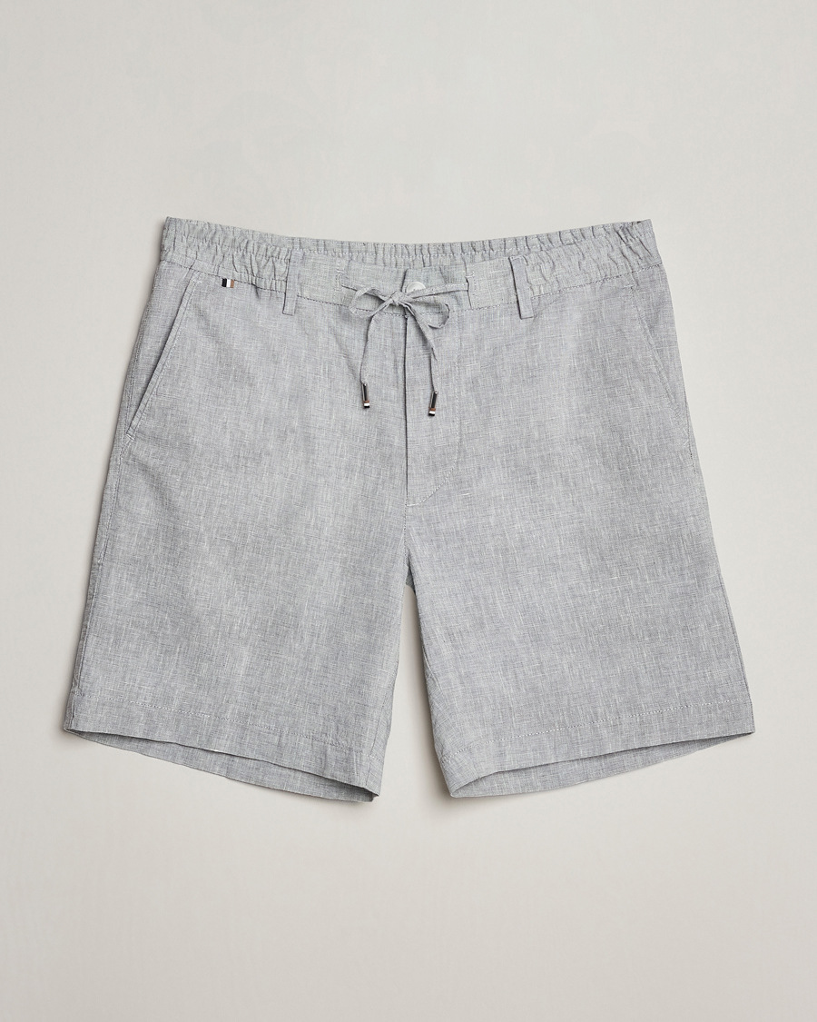 Homme | Shorts | BOSS BLACK | Kane Drawstring Shorts Light Blue