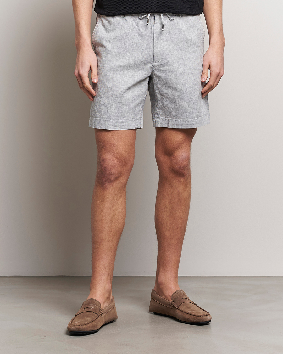 Homme | Shorts | BOSS BLACK | Kane Drawstring Shorts Light Blue
