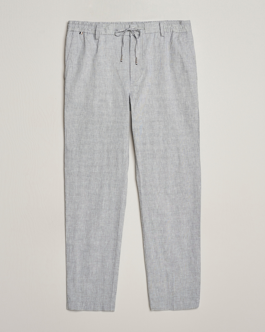 Homme | Pantalons | BOSS BLACK | Kane Drawstring Pants Light Blue