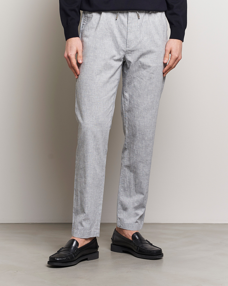 Homme | Pantalons | BOSS BLACK | Kane Drawstring Pants Light Blue