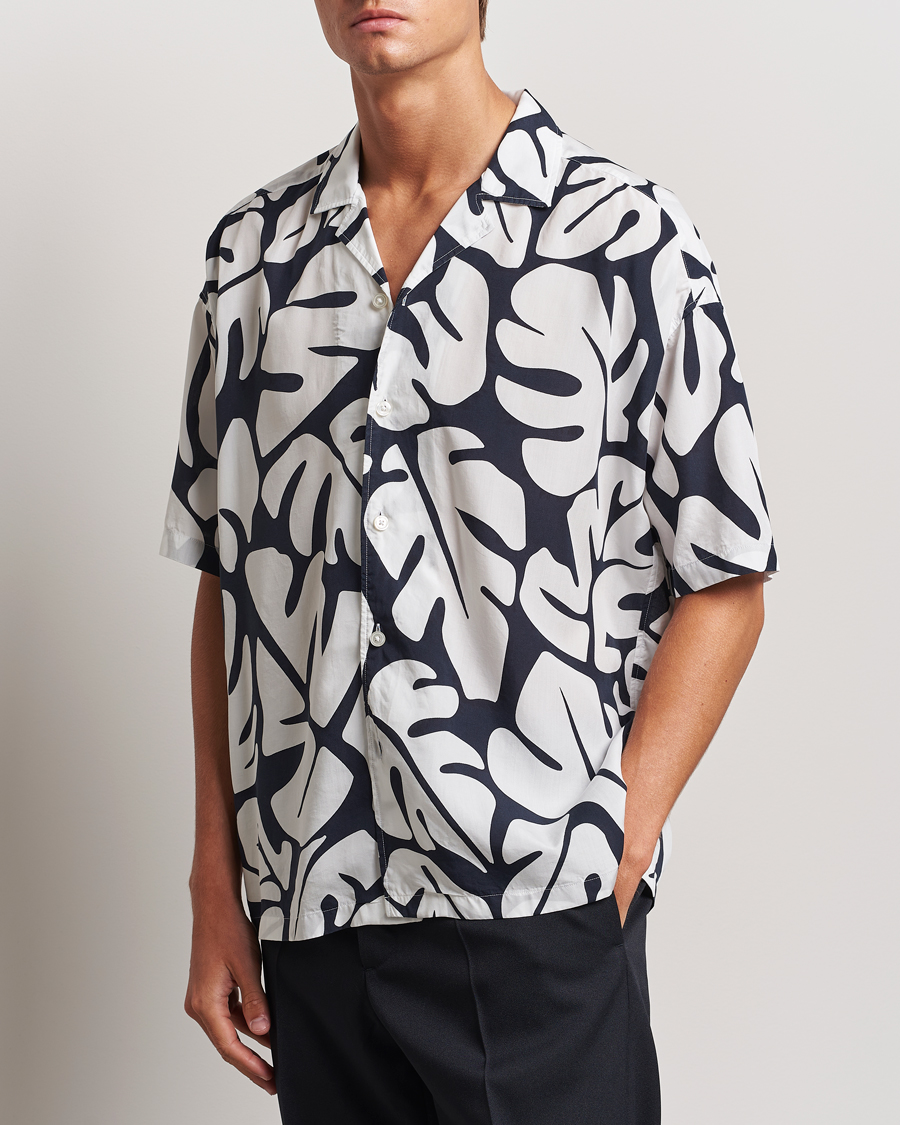 Homme | Chemises | BOSS BLACK | Drew Short Sleeve Shirt Dark Blue