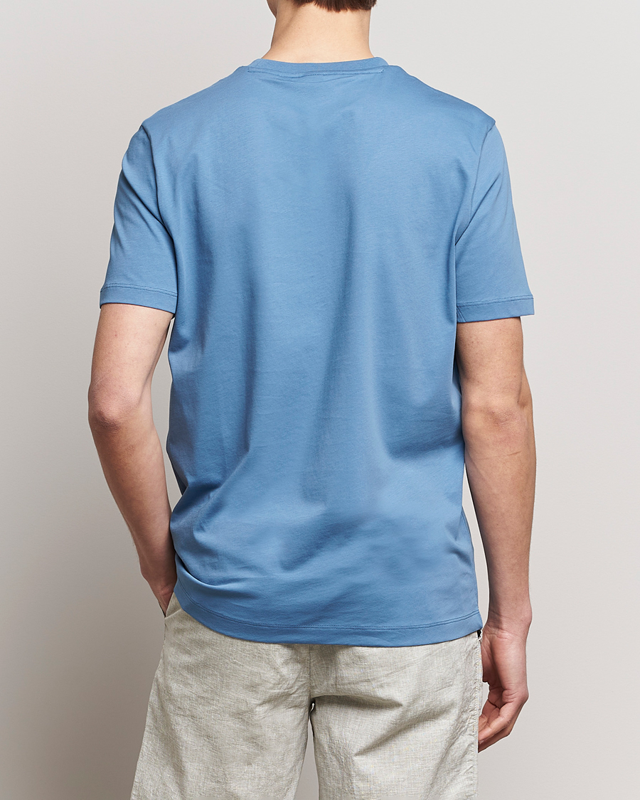 Homme | T-shirts | BOSS BLACK | Thompson Crew Neck T-Shirt Light Blue