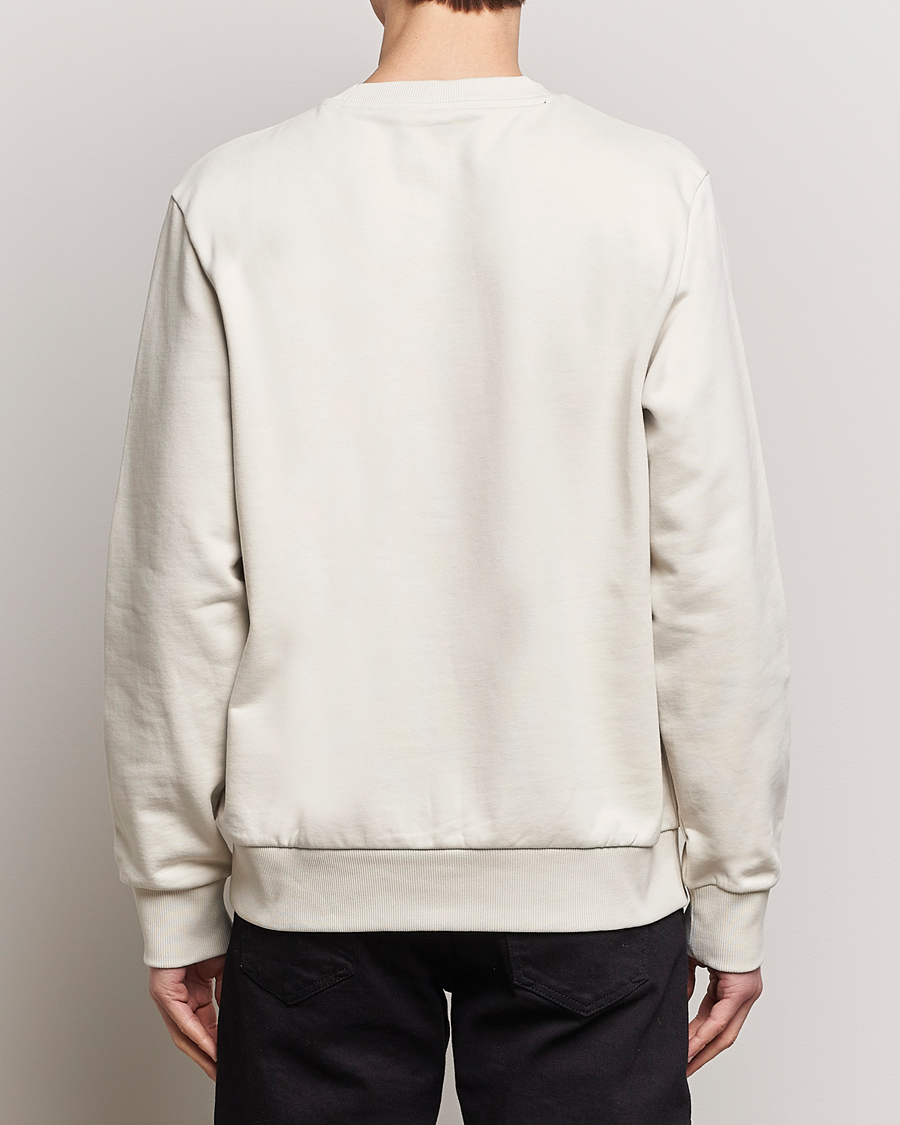 Homme | Pulls Et Tricots | BOSS BLACK | Soleri Logo Sweatshirt Open White