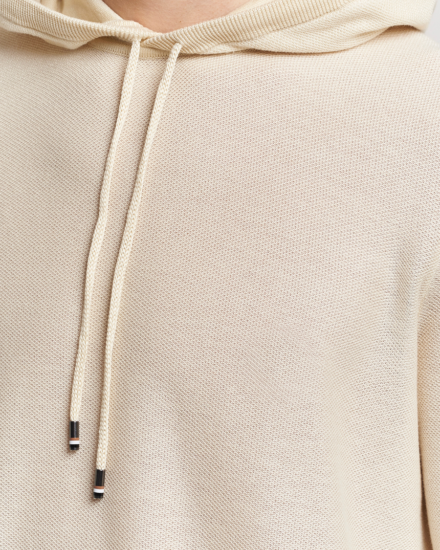 Homme | Pulls Et Tricots | BOSS BLACK | Trapani Hoodie Open White