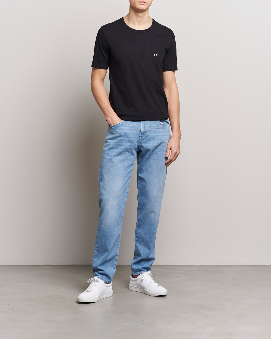 Homme | T-shirts | BOSS BLACK | 3-Pack Crew Neck T-Shirt Black/White/Red