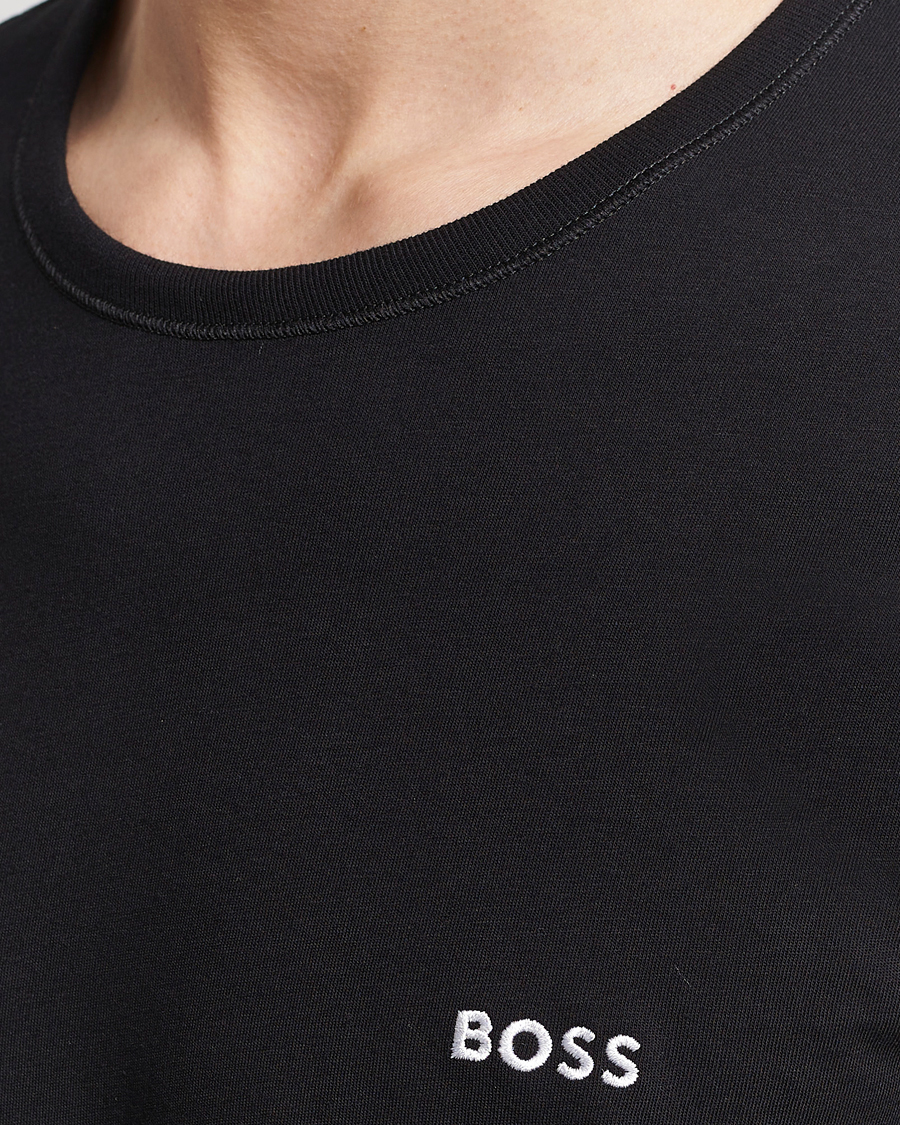 Homme | T-shirts | BOSS BLACK | 3-Pack Crew Neck T-Shirt Black/White/Red