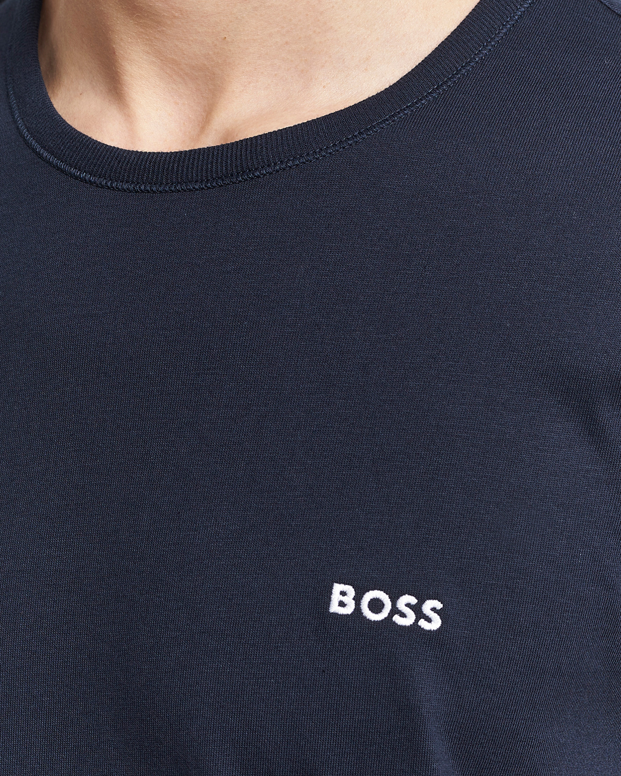 Homme | T-shirts | BOSS BLACK | 3-Pack Crew Neck T-Shirt Blue