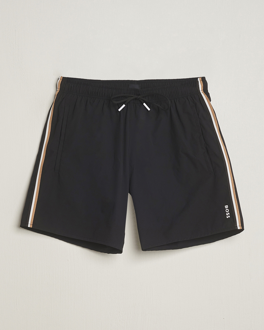 Homme | Maillots De Bain | BOSS BLACK | Iconic Swimshorts Black