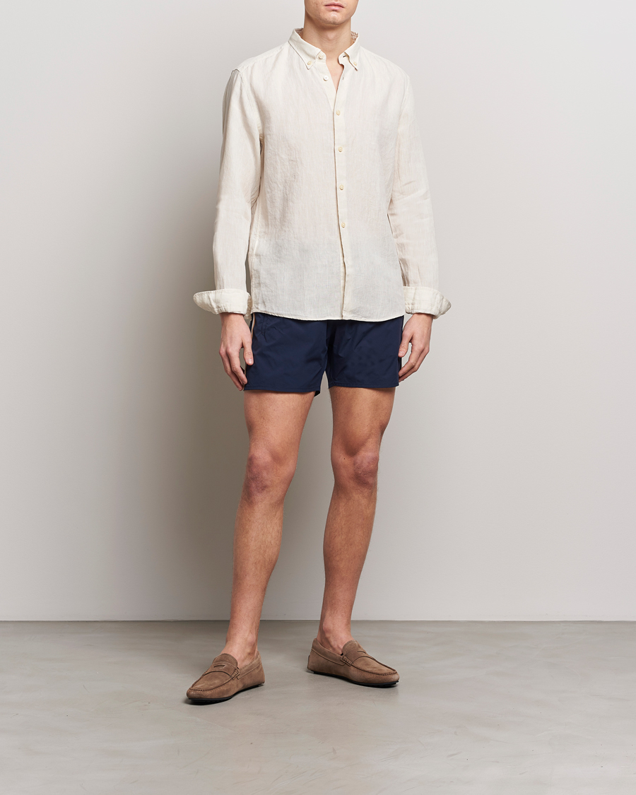 Homme | Maillots De Bain | BOSS BLACK | Iconic Swimshorts Navy