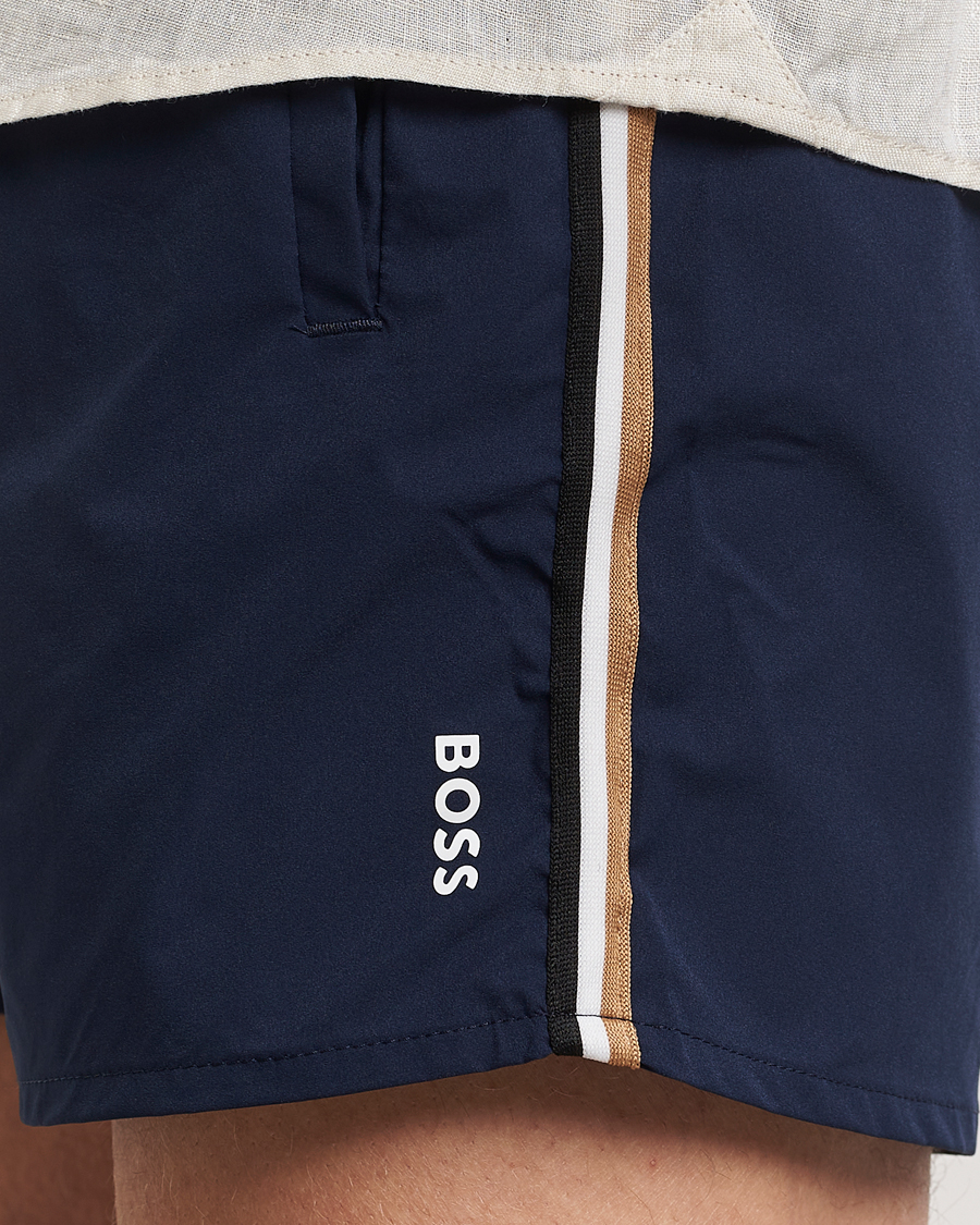 Homme | Maillots De Bain | BOSS BLACK | Iconic Swimshorts Navy