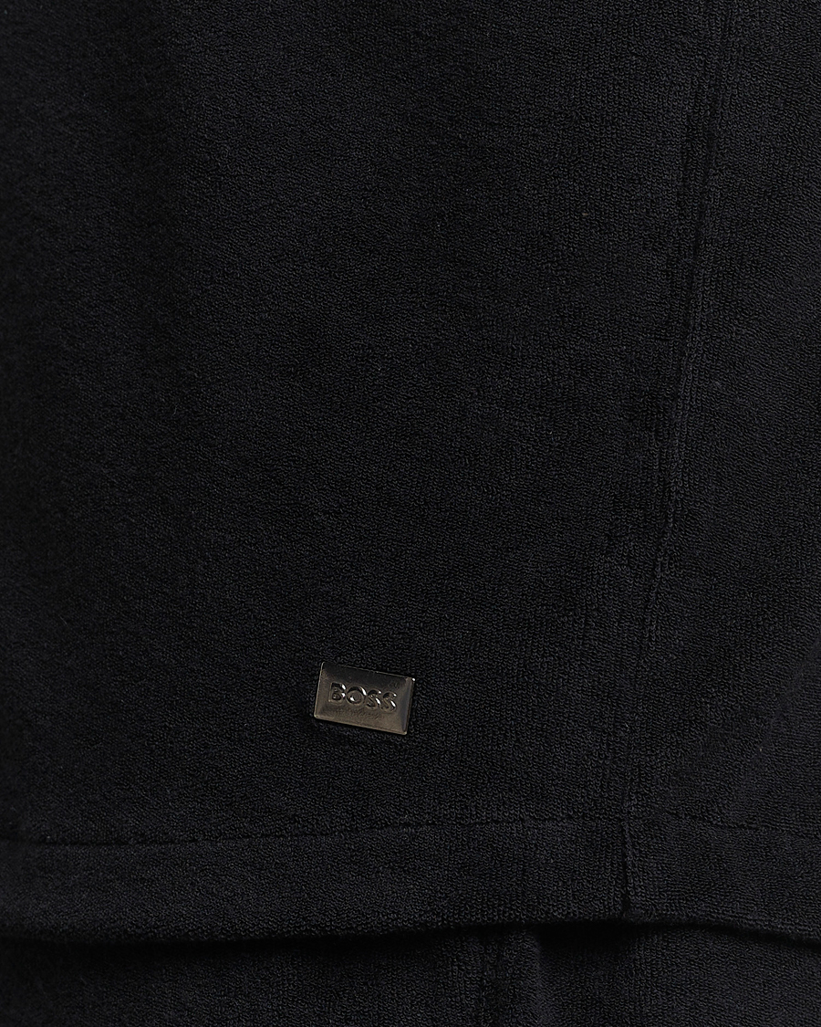 Homme | Chemises | BOSS BLACK | Short Sleeve Terry Shirt Black