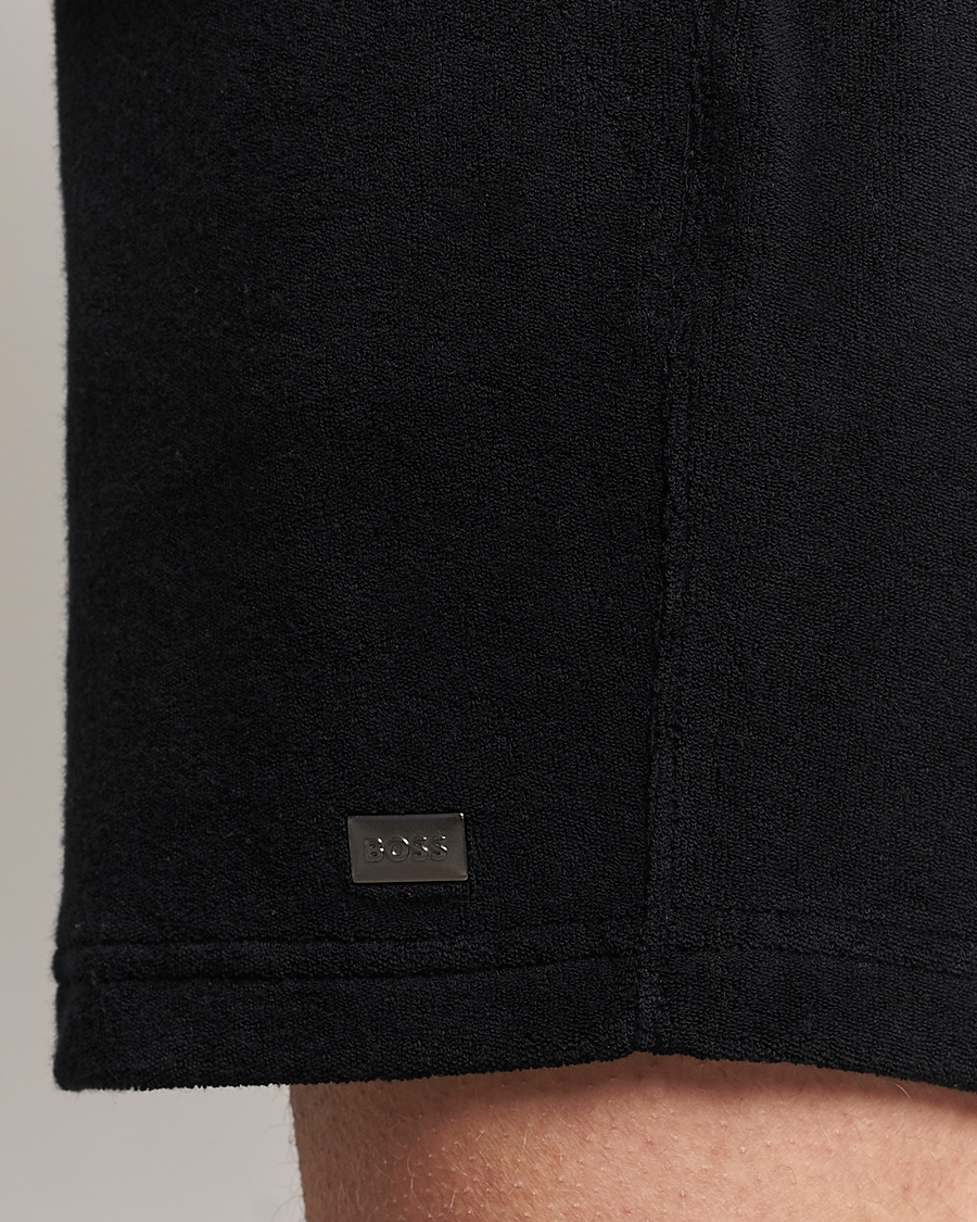Homme | Shorts | BOSS BLACK | Terry Shorts Black