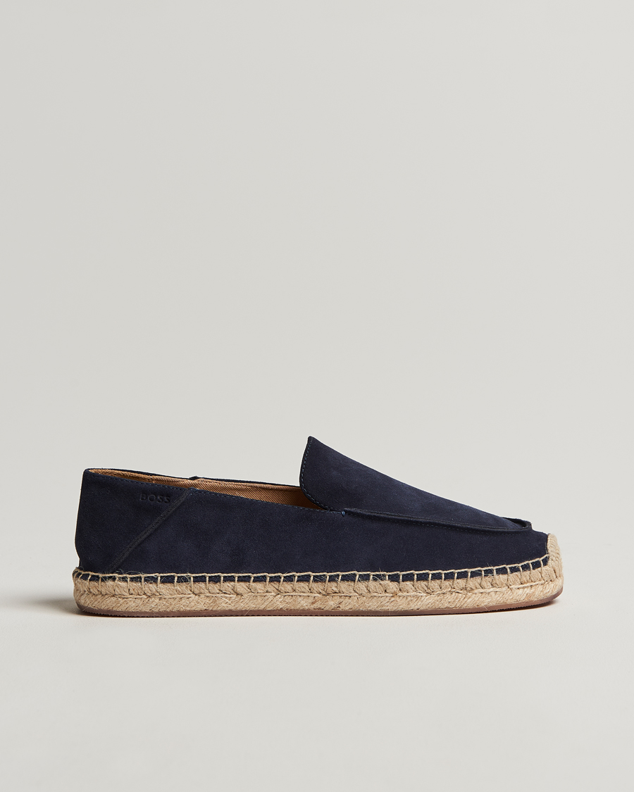 Homme | BOSS BLACK Madeira Espadrilles Dark Blue | BOSS BLACK | Madeira Espadrilles Dark Blue