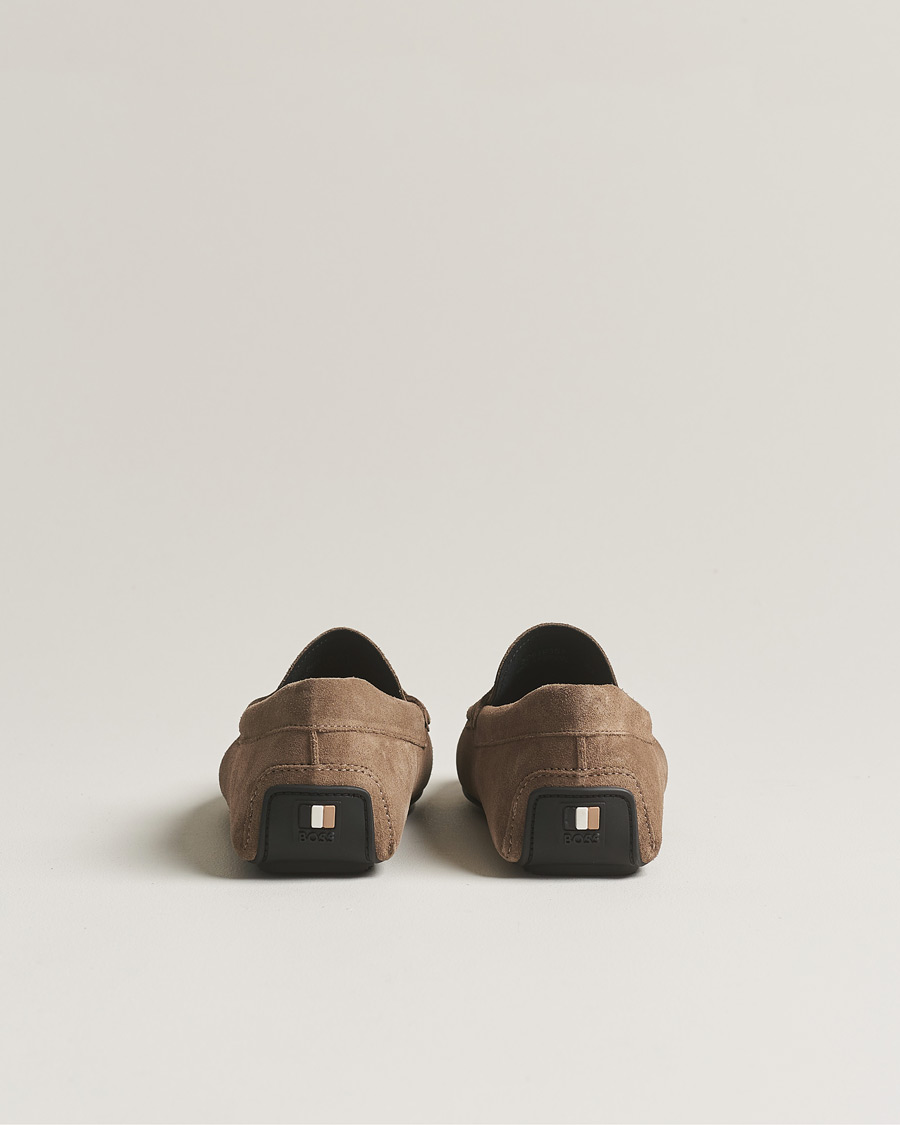 Homme | BOSS BLACK Noel Car Shoe Suede Medium Beige | BOSS BLACK | Noel Car Shoe Suede Medium Beige