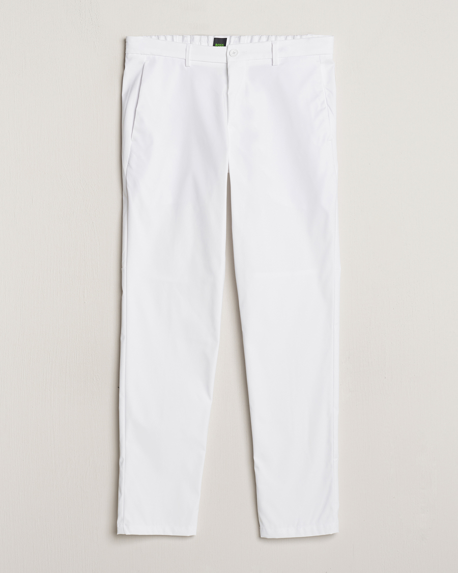 Homme | Pantalons | BOSS GREEN | Phoenix Golf Trousers White