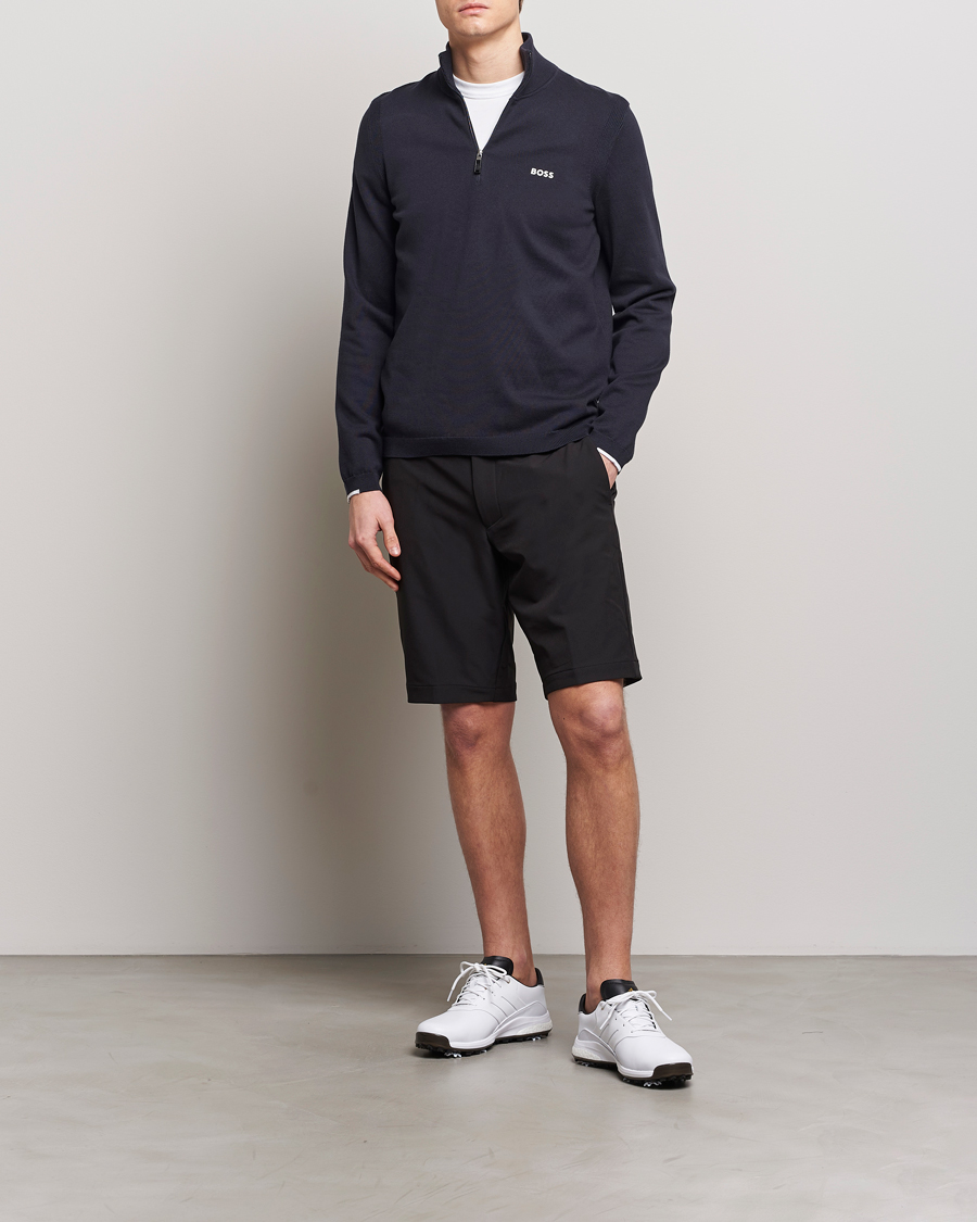 Homme | Shorts | BOSS GREEN | Commuter Golf Shorts Black