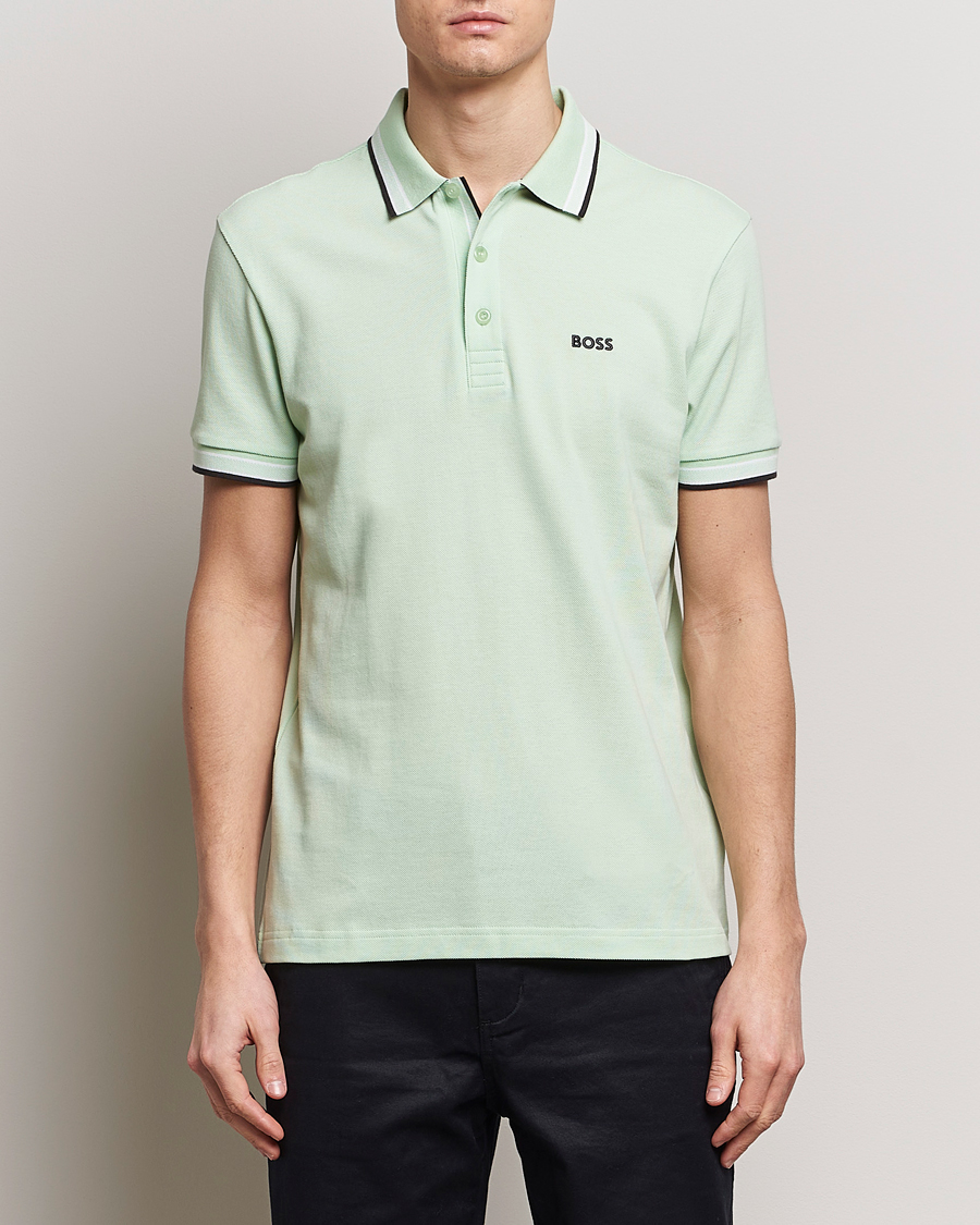 Homme | Polos | BOSS GREEN | Paddy Jersey Polo Open Green