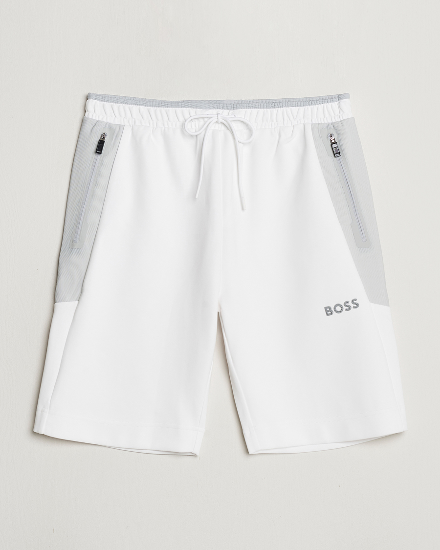 Homme | Shorts | BOSS GREEN | Headlo Sweatshorts White